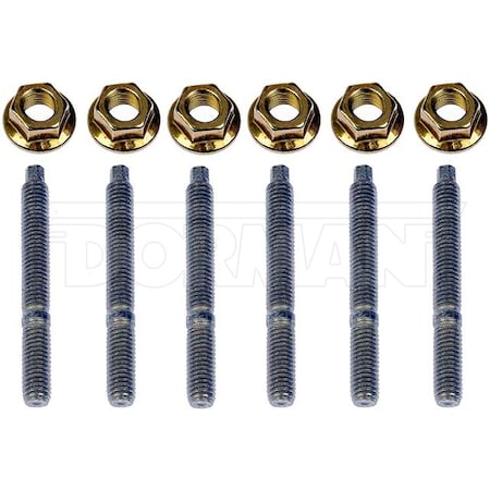 Motormite Install Kit For Mounting Exhaust Manifol, 03419B 03419B